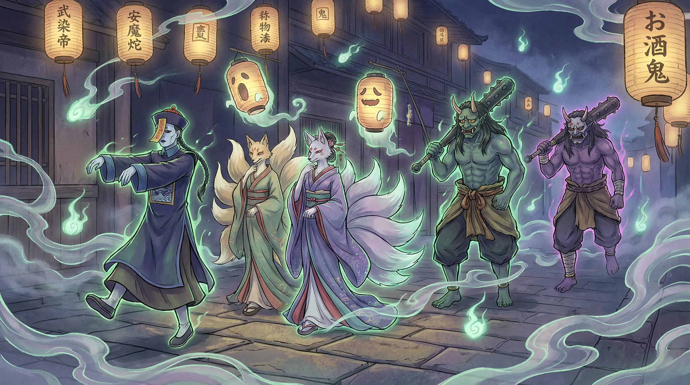 百鬼夜行 - C到她乖黑暗森林的小说免费 中日鬼怪动漫